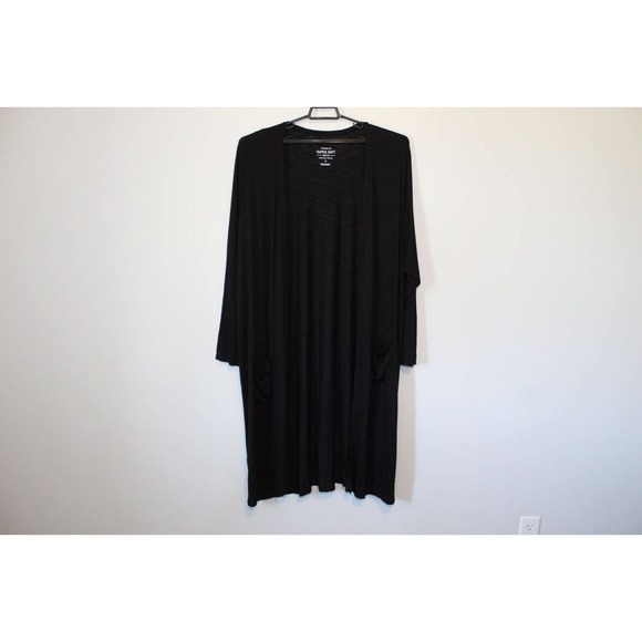NWT Torrid Super Soft Slub Duster Open Front Long Cardigan Plus Size 4 4X H14716 - Picture 2 of 12